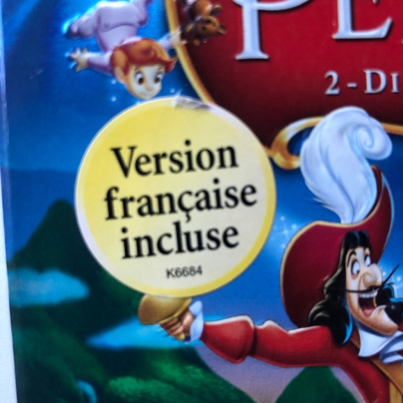 DVD Disney’s PETER PAN Double disc, Eng/Fr - Picture 7 of 10